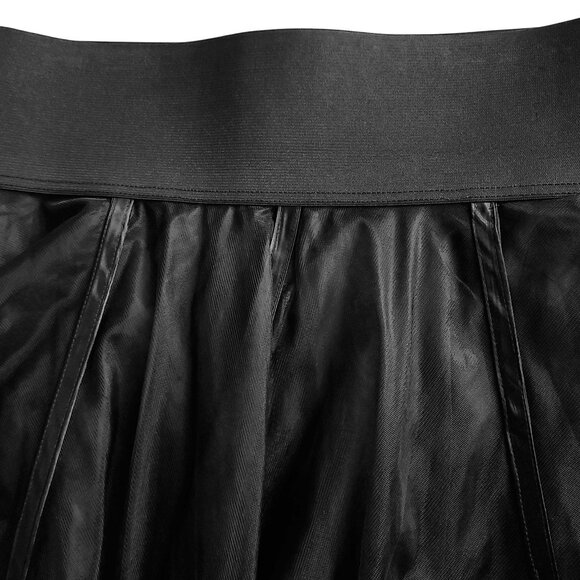 CATHERINE COATNEY ~ Black Mesh Hi-Waist Maxi Skirt ~ XL ~ RARE ~ EUC - Picture 7 of 14